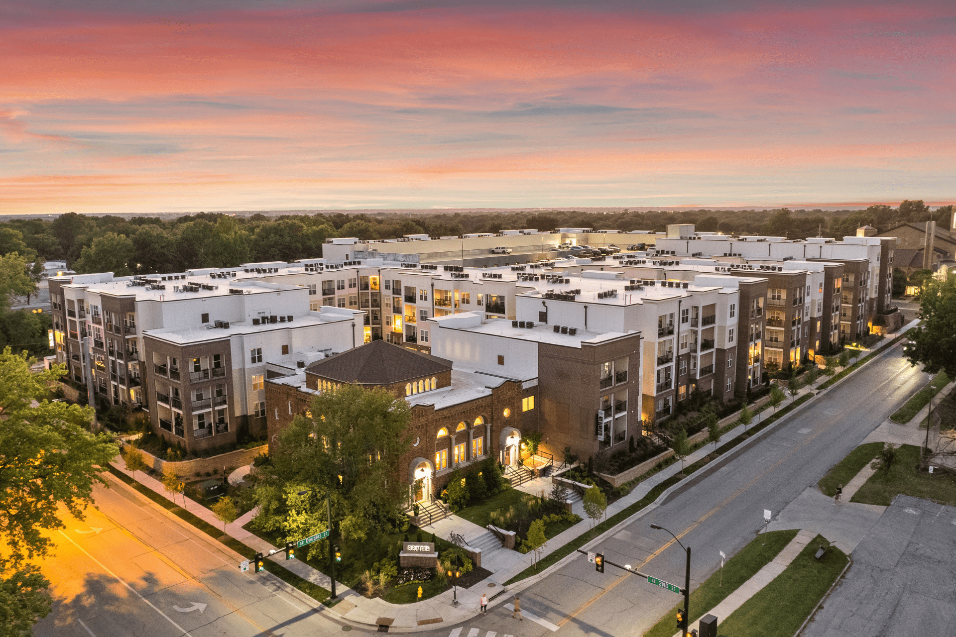 Elevate 114 Twilight Photo Property Management